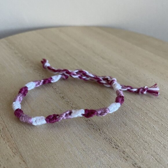 Emer Bracelet, anklet, trendy, comfortable, tie, embroidery thread, woven, gift, - Picture 1 of 1